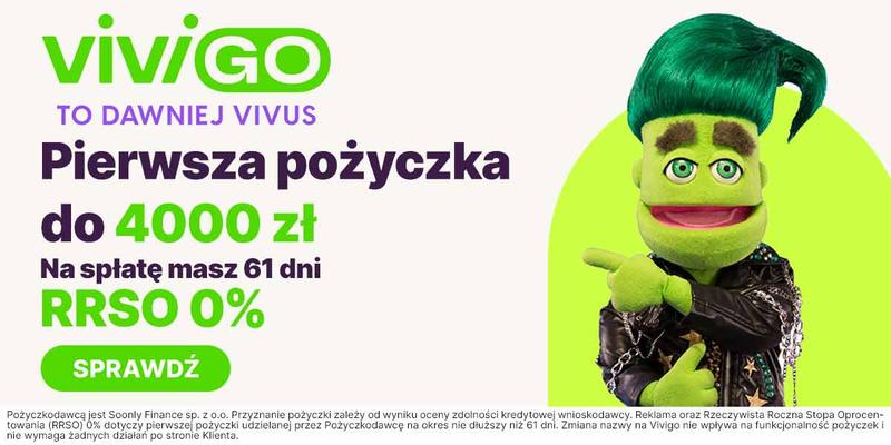 Informacje w korespondencji od Vivus