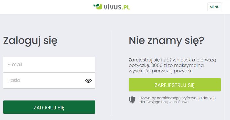 Vivus wysyłka listów do domu