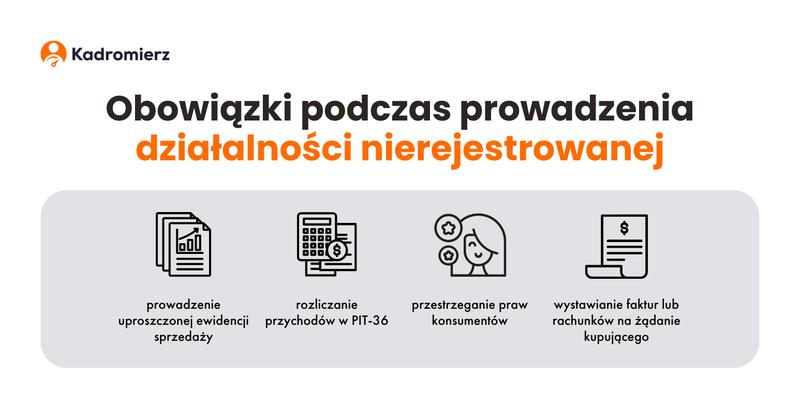Korzyści i pułapki działalności nierejestrowanej