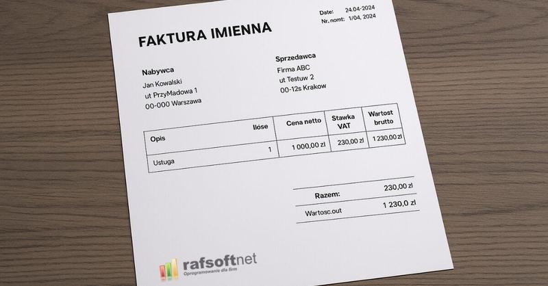 Procedura aktualizacji daty na fakturze