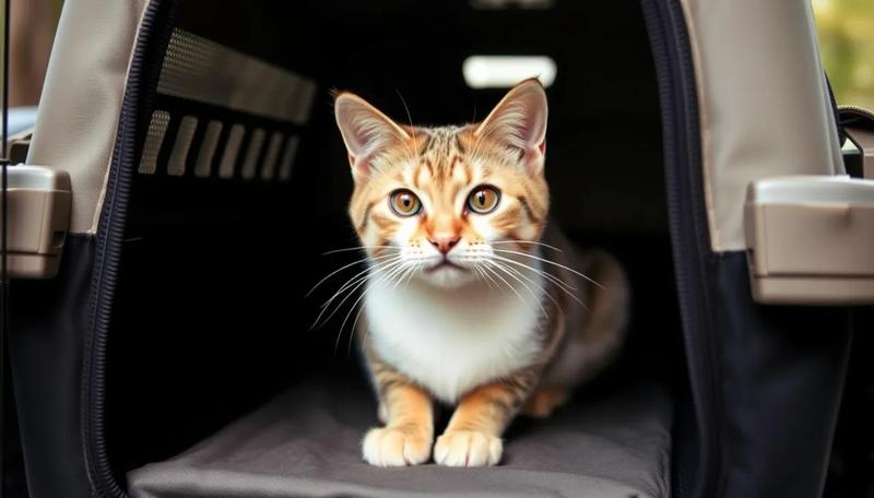 Bezpieczeństwo transportera dla kota