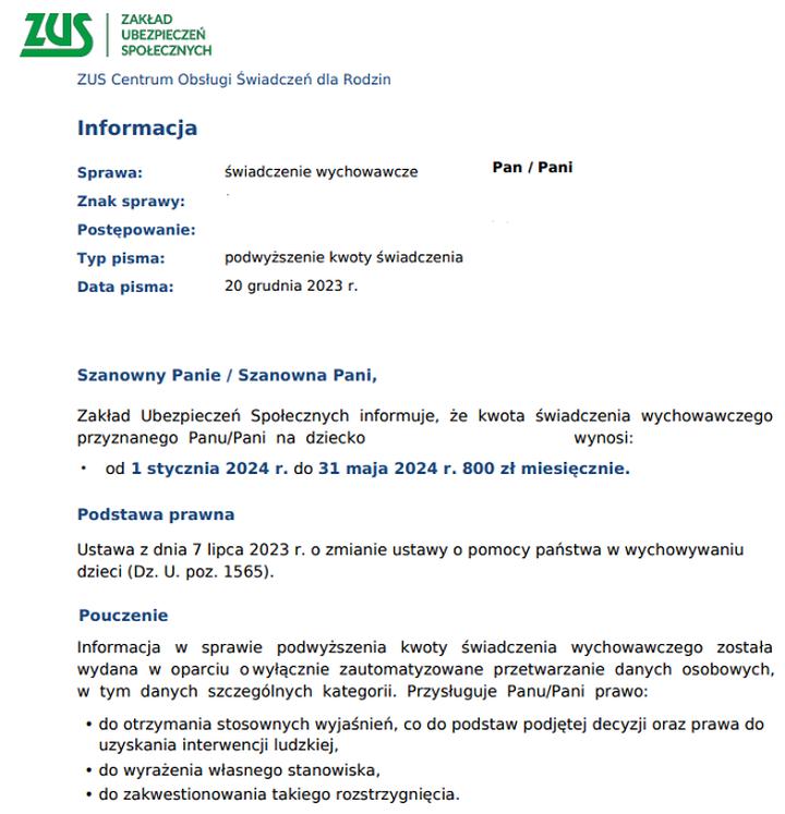 Jak złożyć wniosek o 800 plus