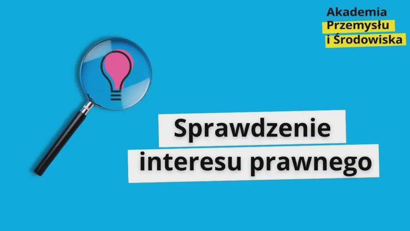 Interes prawny w postępowaniu