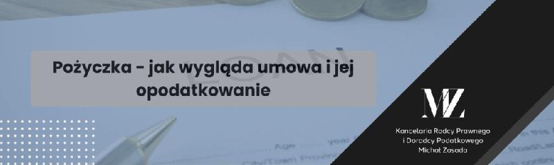 Skutki podatkowe pożyczek