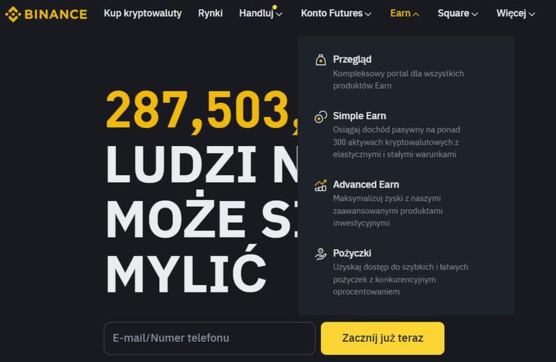 Binance Earn