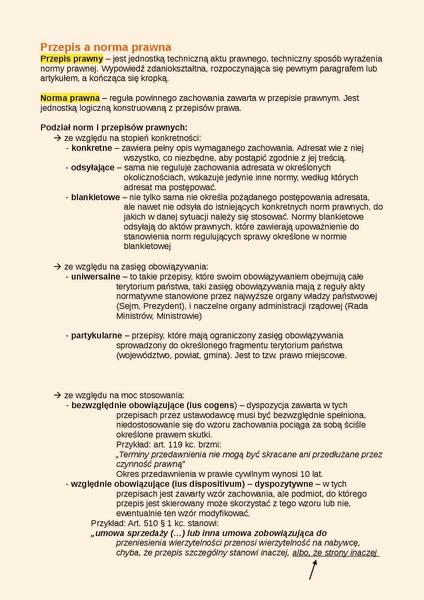 Interpretacja przepisów prawnych