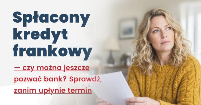 Kredyty we frankach