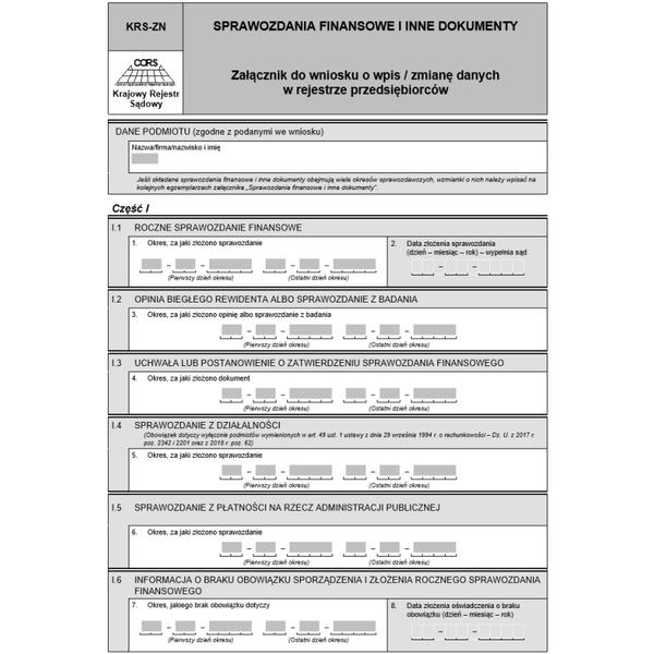 Sprawdzanie numeru KRS