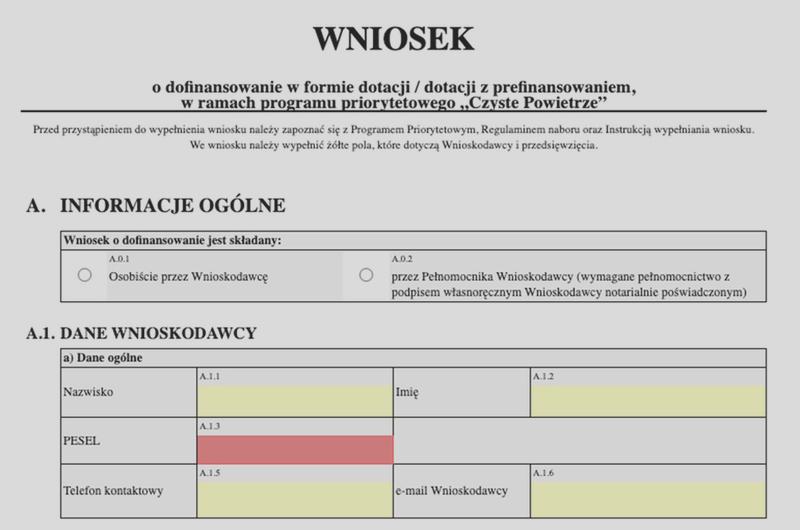 Dofinansowanie wymiany drzwi