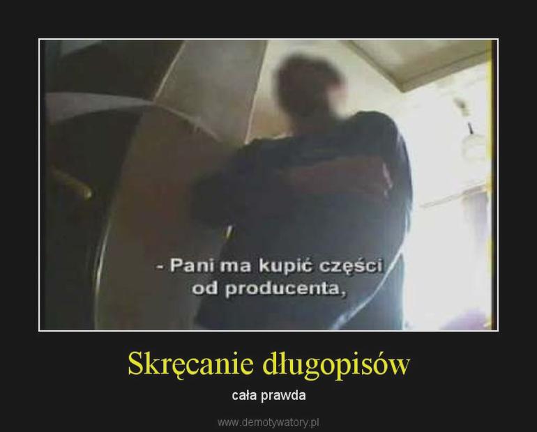 Zarobki na skręcaniu długopisów