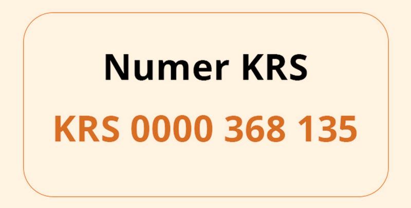 Struktura numeru KRS