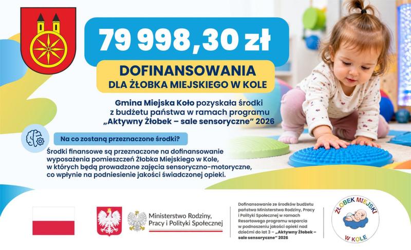 Dofinansowanie do żłobka