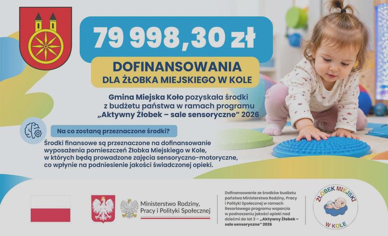 Dofinansowanie do żłobka