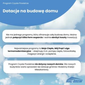 Dofinansowania na nowy dom – jak obniżyć koszty budowy?