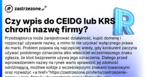 Spółka jawna: KRS czy CEIDG — wybór bez kosztownych błędów