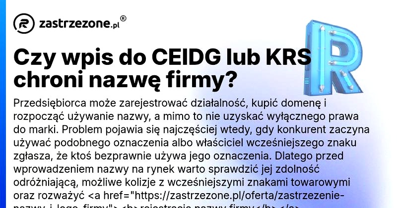 Spółka jawna: KRS czy CEIDG — wybór bez kosztownych błędów